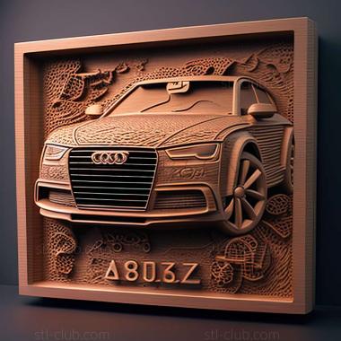 3D мадэль Audi A6 (STL)